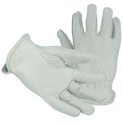 Premium Grade Cowhide Grain Leather Drivers Glove, A Grade, Leather Hemmed, Elastic Wrist, Keystone Thumb. Sizes: S-2XL
