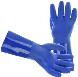 Soft 12" Triple Dipped PVC, Blue Textured Finish
