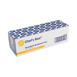 Chef's Seal™ Aluminum Foil Roll, Standard Weight, Silver, 12" x 1000' (1 PACK)